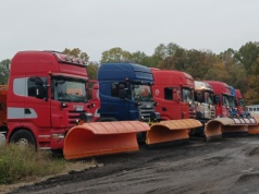 Olsztyn. Drogowcy gotowi na zimę. Tony soli i piasku w magazynach