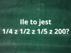 To proste działanie może sprawić kłopot. Dasz radę bez kalkulatora?