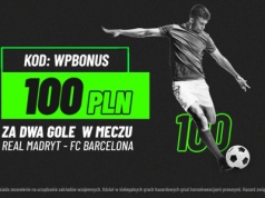Kurs 100 na min. dwa gole w El Clasico + 333 zł bez ryzyka!