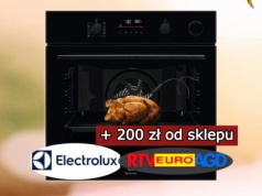 800 zł taniej za piekarnik parowy Electrolux. Ma termosondę i sam się czyści