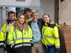 George Clooney przyleciał do Łodzi. Wystąpi na Igrzyskach Wolności