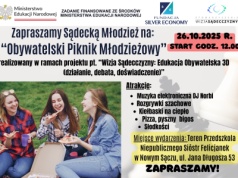 Obywatelski Piknik Młodzieżowy. Młodzi Sądeczanie działają, debatują i inspirują!