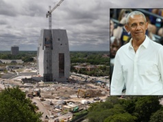 Prezydenckie centrum Baracka Obamy z daleka rzuca się w oczy. Ma prawie 80 m