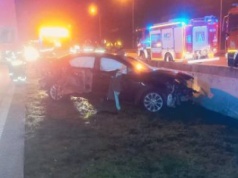 Wypadek na A1 pod Łodzią. Policja szuka kierowcy