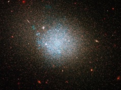 Astronomowie uchwycili galaktykę nieregularną w gwiazdozbiorze Psów Gończych