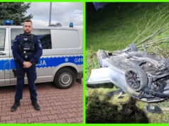 Policjant z Gostwicy ruszył w pościg za pijanym kierowcą! Akcja jak z filmu!