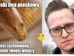 Rozmawiamy z Damianem Zielińskim o tym, co zrobić, kiedy spotka się węża