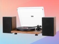Gramofon 1 BY ONE Hi-Fi Bluetooth z głośnikami za 475 zł w Amazon PL