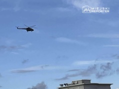 Wojskowe śmigłowce nad Warszawą. “Wypadek masowy z dużą ilością poszkodowanych”