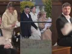 Tak wyglądały chrzciny syna Daniela Martyniuka (WIDEO)