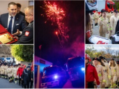 80 lat Ochotniczej Straży Pożarnej w Wierzbnej. Odsłonięto pamiątkową tablicę i wręczono medale za zasługi