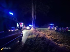 Wypadek w Ostropolu. Zginęły dwie młode osoby