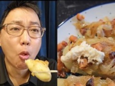 Koreańczyk skusił się na polskie kartacze. Jego słowa bawią do łez