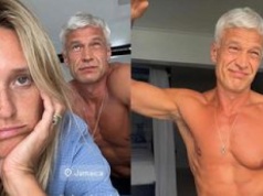 Strzaskany na mahoń Żebrowski chwali się imponującą muskulaturą na Jamajce (FOTO)