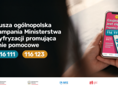 MC: pomoc psychologiczna jest dostępna, bezpłatna i anonimowa