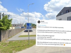 Nadarzyn: ktoś sprywatyzował publiczną ładowarkę samochodów i wprowadził grafik