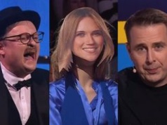 Internauci zarzucają kabareciarzom szerzenie HEJTU pod fragmentem skeczu z kartonową głową Kaczorowskiej: "DNO I WODOROSTY"