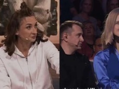 "Śmieszne" żarty w kabarecie przy udziale kartonowych głów Kaczorowskiej i Rogacewicza: "Ale słabą reklamę mu zrobiła"