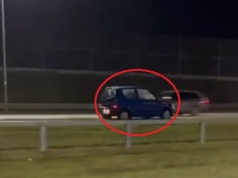 76-latka kierująca Fiatem jechała pod prąd trasą S7