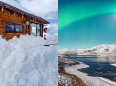 Polka pokazała dom zasypany śniegiem. „Szefie, nie przyjdę do pracy”