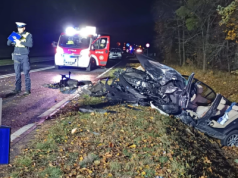 Ciężko ranni w wypadku na DW-196