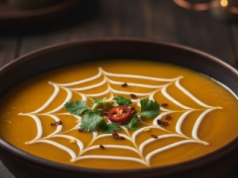 ​Kremowa zupa z dyni. Jesienny klasyk w halloweenowym wydaniu