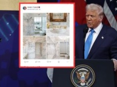 Trump pochwalił się remontem łazienki w Białym Domu