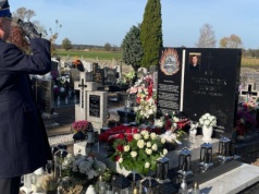 Uczczenie pamięci zmarłych strażaków