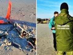 Morze wyrzuciło drona z "dziwnymi oznaczeniami". Akcja służb w Ustce