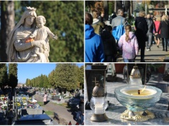 Sądeczanie pamiętają o swoich bliskich. Cmentarze w Nowym Sączu są oblegane