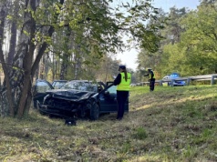 Nietrzeźwy kierujący rozpoczął dzień Wszystkich Świętych od wypadku!