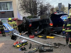 Poważny wypadek w Pruszkowie 1 listopada. Są ranni, w tym dzieci