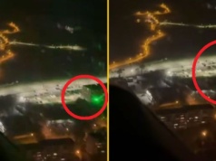 9-latek bawił się laserem, omal nie doszło do katastrofy lotniczej