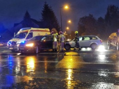 Wypadek na wjeździe do Lublina. Wśród poszkodowanych są dzieci