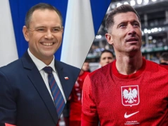 Lewandowski i Kurek u boku Nawrockiego. To nagranie podbija sieć