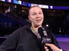 Anisimova usłyszała pytanie o Świątek i wypaliła. "Cieszę się"