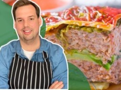 Zamiast zawijać gołąbki robię zapiekankę z przepisu Kuronia. Smak ten sam, a o wiele mniej pracy