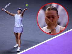 Było 0:6, 0:2, gdy w meczu Świątek polały się łzy. "Ciężko na to patrzeć"