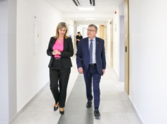 Wicemarszałek Witold Kozłowski z wizytą w krakowskim Branżowym Centrum Umiejętności