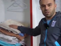 Lech pokazał, jak wygląda szatnia Rayo Vallecano. I się zaczęło