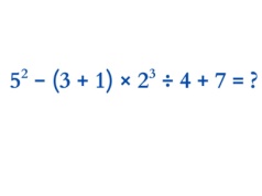 Większość osób myli się, rozwiązując to działanie. Zapominają o jednej rzeczy