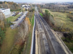 Prace na wyjeździe z Olsztyna postępują. Kiedy pojedziemy dwupasmówką?