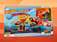 Zestaw wyścigowy Hot Wheels City Odjazdowa pizza Atak Kobry za 89 zł na Allegro Black Weeks