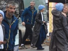 Joanna Koroniewska bez mejkapu i czesany wiatrem Maciej Dowbor grasują po Warszawie (ZDJĘCIA)