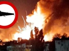 Ależ cios! Długo celowali i… jednym uderzeniem zmietli tysiąc Shahedów i całą bazę (WIDEO)