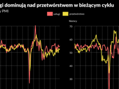 Usługi prą do przodu i ratują gospodarki