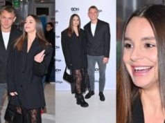 Jakub i Paulina Rzeźniczakowie ogrzewają się w świetle fleszy na premierze książki o Robercie Lewandowskim (ZDJĘCIA)