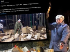 To nagranie obiegło sieć. Łukaszenka chwycił za siekierę. "Pozdrowienia!"