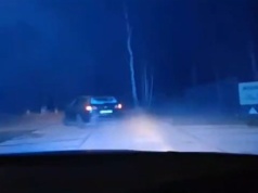 Nocny policyjny pościg za pijanym kierowcą