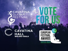 Cavatina Guitar Festival nominowany do European Festival Awards